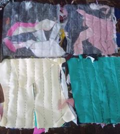 TRAPO COSTURADO COLORIDO SACO 25KG