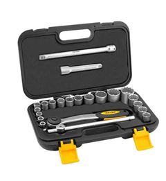 JOGO SOQUETE SEXTAVADO 1/2 08-32MM 22PCS VONDER - 3029008032