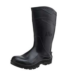 BOTA MARLUVAS PVC CANO LONGO PRETO BICO ACO PALM. ACO N40 COM FORRO CA40793 - 100AWORKFCAPRAPA