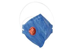 RESPIRADOR DELTAPLUS PROSAFETY PFF1 COM VALVULA AZUL CA38501 - WPS1150