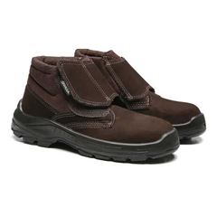 BOTA BRACOL NOBUCK BVL MARROM FECH. VELCRO BICO PVC N42 CA25684 - 4031BVLN4600LL