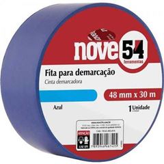 FITA DEMARCACAO NOVE54 48MMX30MT AZUL - 1065483014