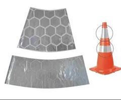 FAIXA REFLETIVA CONE PLASTCOR 1.0 SUPERIOR SEM ADESIVO - 11030242