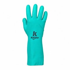 LUVA KALIPSO NITRILICA KA05 VERDE SEM FORRO TAM M CA32498 - 02.07.8.2