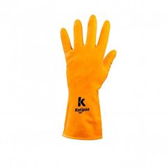 LUVA KALIPSO LATEX LARANJA REFORCADA TAM G CA32499 - 02.04.4.3