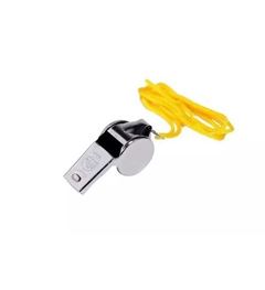 APITO METALICO PROFISSIONAL WHISTLE KIT 02 UND COM CORDAO