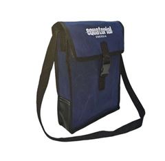 BOLSA DE LONA SERVEQ INDIVIDUAL TIRACOLO COM TAMPA EQUATORIAL AZUL - 120 136 EQUA