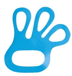 AJUSTADOR PARA LUVA MALHA DE ACO CHINAMEX ELASTICO AZUL