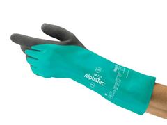 LUVA ANSELL ALPHATEC 58-735 TIPO A TAM 09-G CINZA/VERDE CA43226