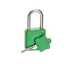 CADEADO BLOQUEIO TAGOUT HASTE ALUMINIO VERDE 38MM - CALVD140CD