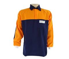 CAMISA TECMATER MOTOSSERRISTA AZUL/LARANJA TAM M CA41996 - 515001001M